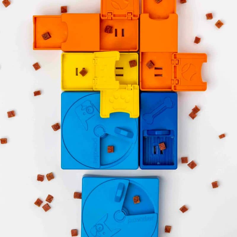 Dog Puzzle Toy - Rainbow Set Mini